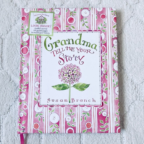 GRANDMA Keepsake JOURNAL "TELL ME YOUR STORY" LEGACY GIFT BOOK - Picture 2 of 14